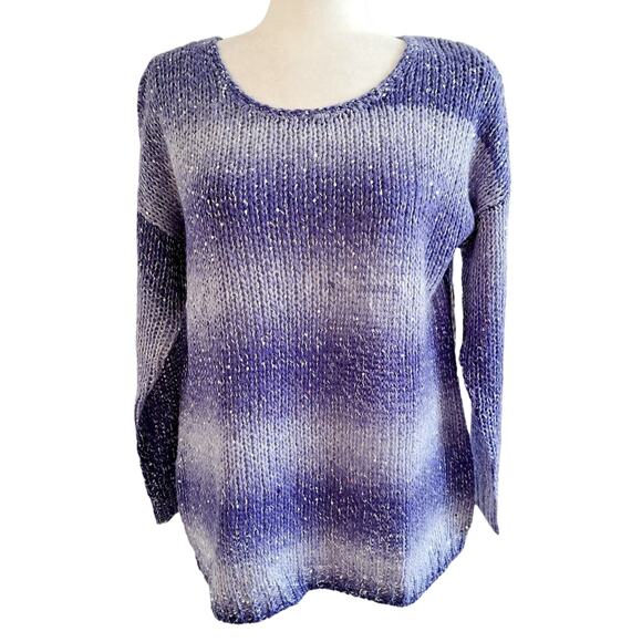 Andrea Jovine Sweaters - Workshop Andrea Jovine Long Sleeve Sequin Sweater